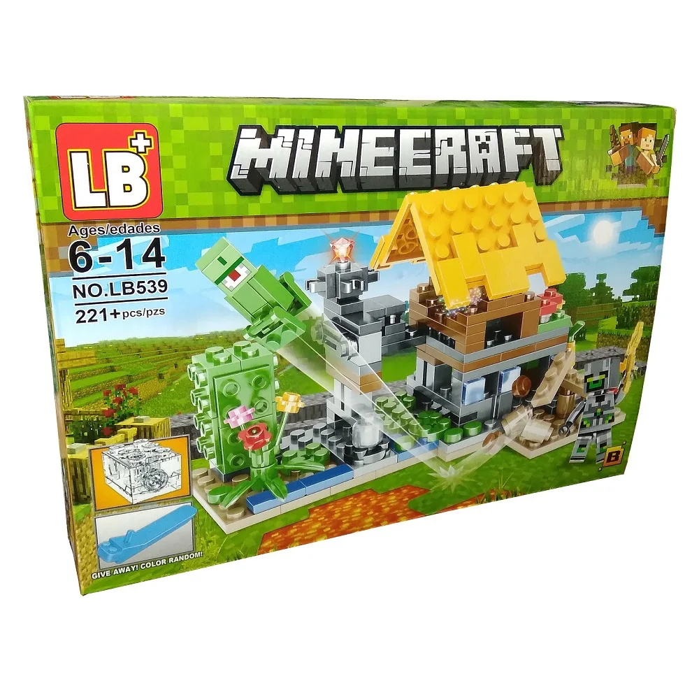 Конструктор Minecraft My World Игрушки для детей Майнкрафт совместим с Лего. Развивающие
