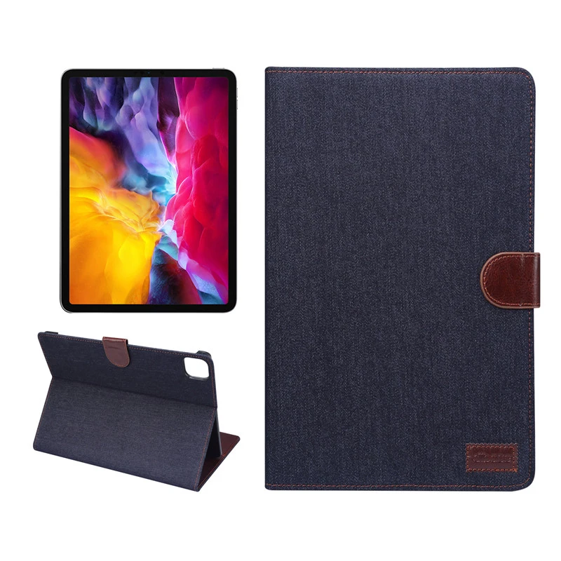

Smart Cover PU Leather Case with Auto Sleep Wake UP for iPad Pro 11 2020/ Pro 11 2018 Tablet Protective Skin Shell+Pen