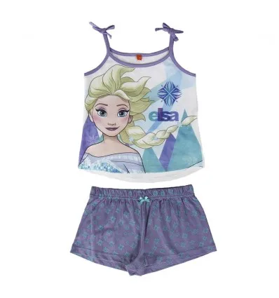 Короткие пижамы из хлопка с принтом Холодное сердце|Тройники| |