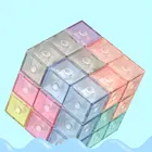 Бесконечность куб магнитный мини пальчиковая игрушка EDC беспокойство, игрушка для снятия стресса Cube блоки 3x3 Волшебные кубики для детей Обучающие игрушки-пазлы