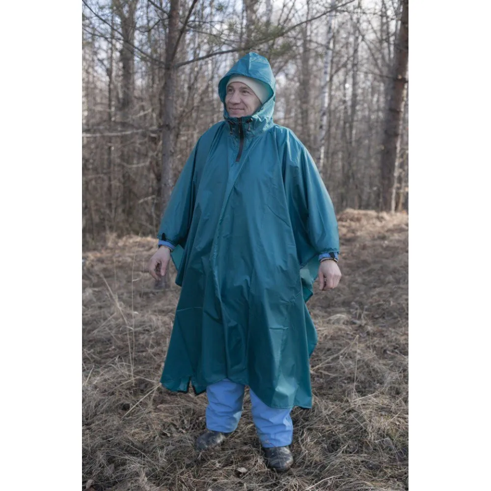 Универсальный тент-дождевик MOSKA двойного назначения дождевик | Дом и сад