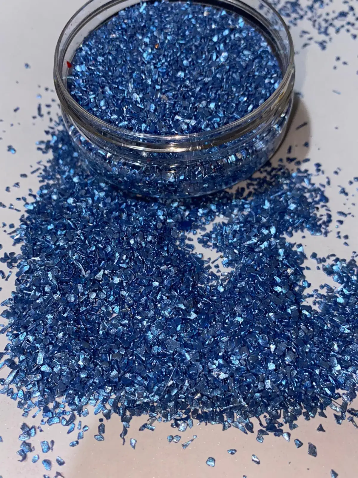 

Decorative glittered broken Plastic,nail decoration art,hotfix rhinestone,terrazzo application, transferprinting,geodedesign,