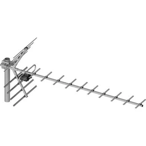 Уличная антенна Locus для цифрТВ,с балансным усилителем, Меридиан-12 AF TURBO