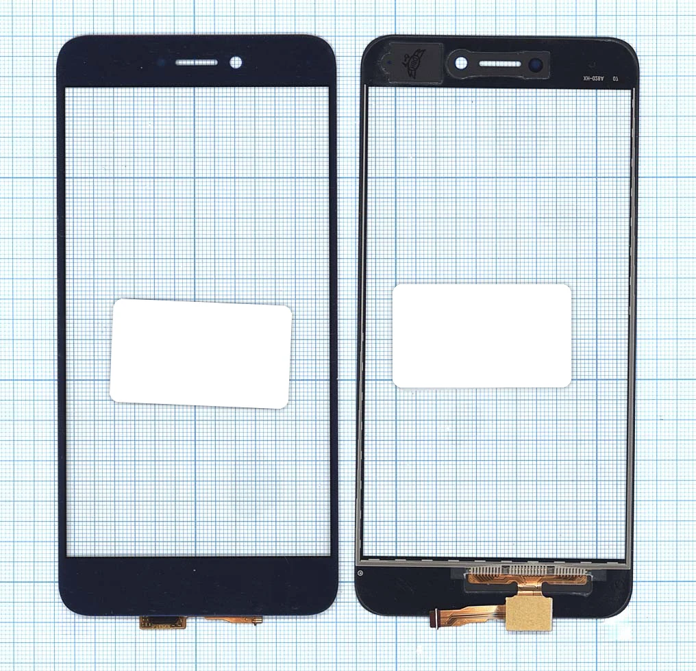 Сенсорное стекло (тачскрин) для Huawei Honor 8 Lite/P8 Lite 2017/Nova 3/16GB черный - купить по