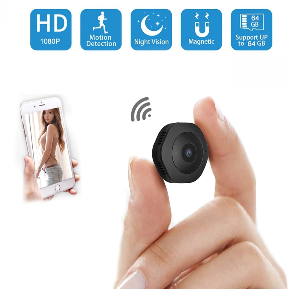 HD 1080P WI FI мини Камера для подводной съемки на глубине до микро камера регистратор