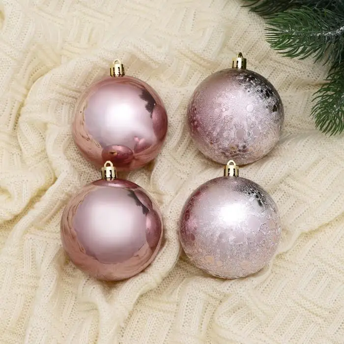 Набор шаров пластик d-8 см 4 шт 'Клоуд классика' (комплект из 3 шт) |