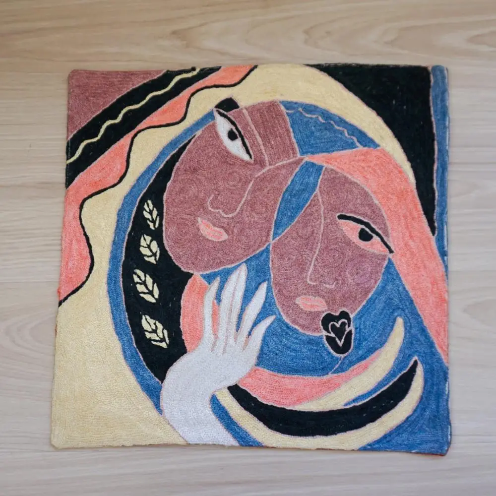 

Hand Made Silk Pillow Case Cover Unique Made in Turkey