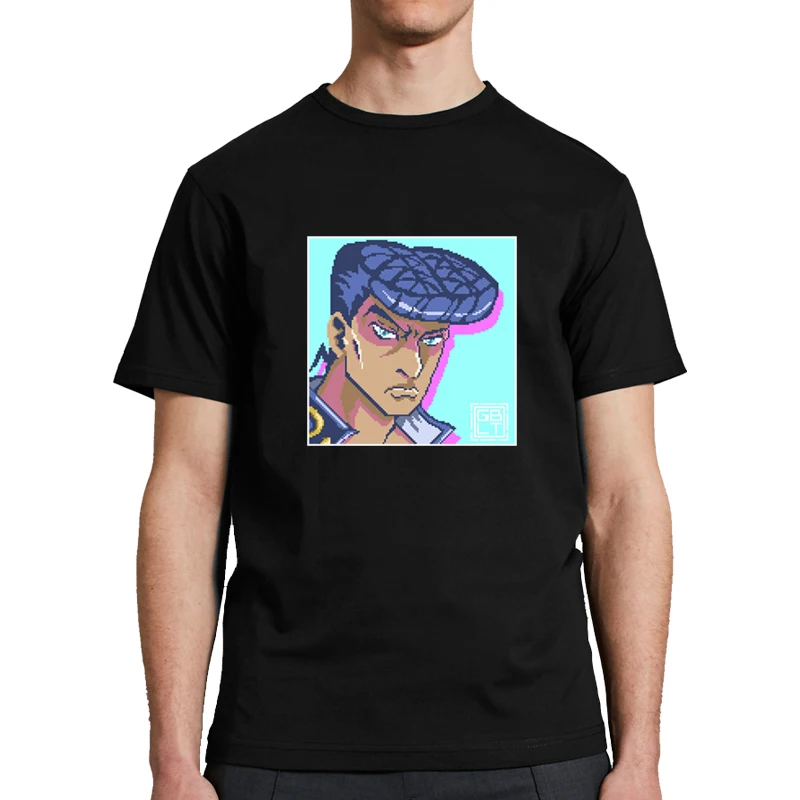 

Hot Japanese Anime Jojo Bizarre Adventure Printed T-Shirt Fahion Summer Casual Short Sleeve Clothings