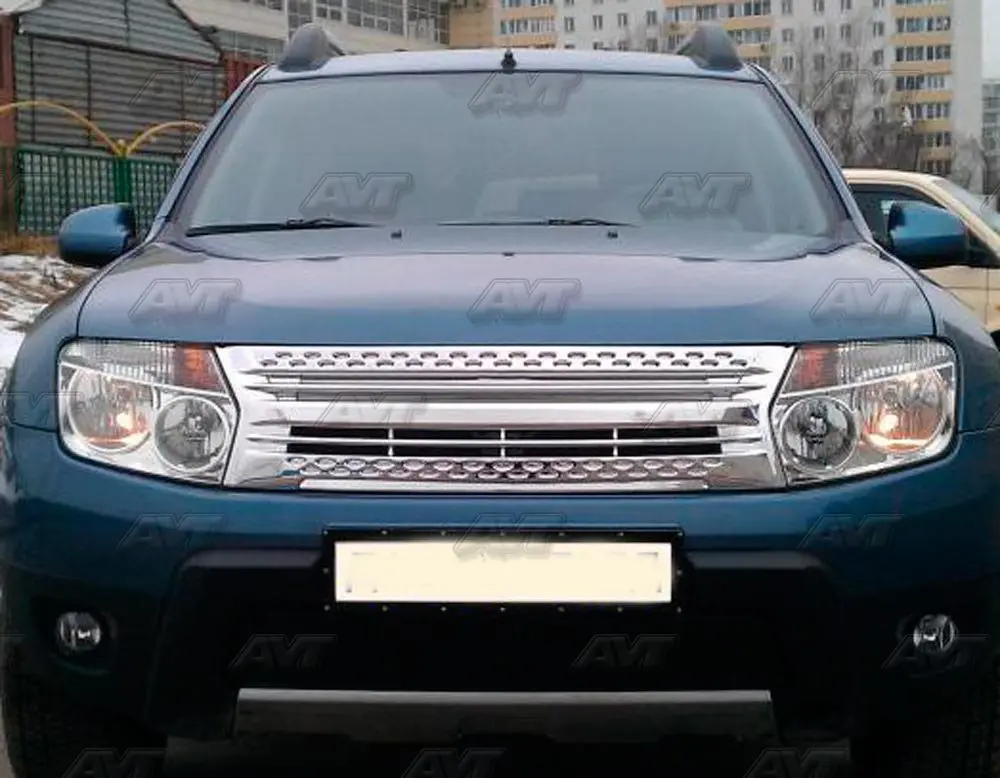 Решетка радиатора для Renault Duster I 2010~ ABS пластик дизайн украшения спортивные стили аксессуары для стайлинга автомобилей