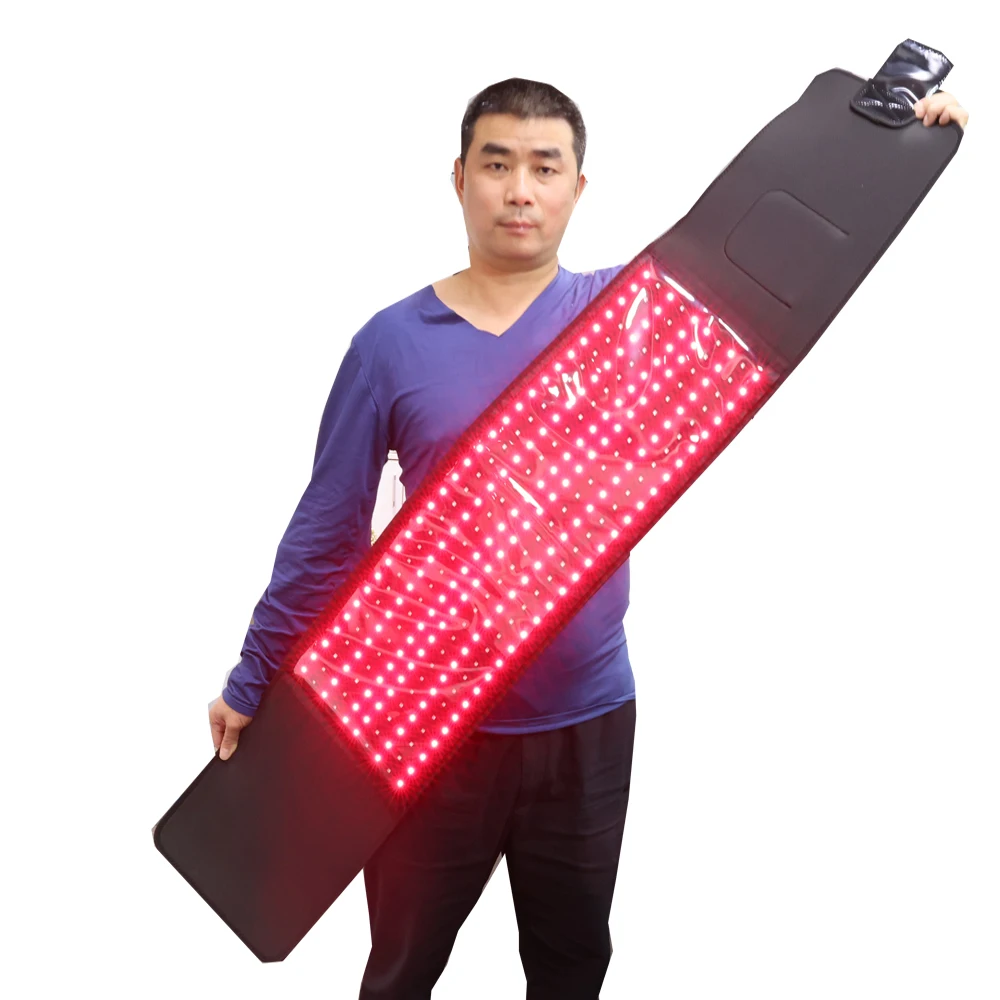 ADVASUN Factory 660nm 850nm Pain Relief Infrared Therapy Wrap Red Light Infrared Therapy Wrap Full Body Slimming Belt Products