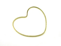 20pcs brass heart charm brass earrings charm 32 3x28x1mm earring findings brass necklace charm brass jewelry making r1497