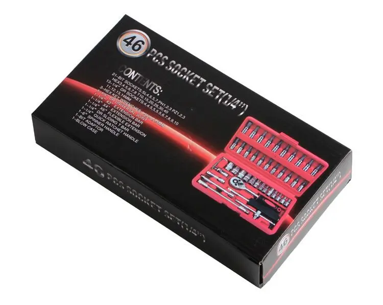 Citop 1/4 торцевой ключ инструменты набор ручных инструментов гаечный гаражные