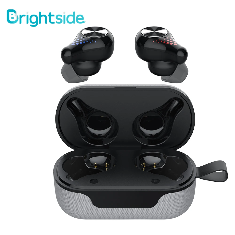 TWS стереонаушники с поддержкой Bluetooth 5 0 и зарядным футляром на 500 мА · ч|Наушники