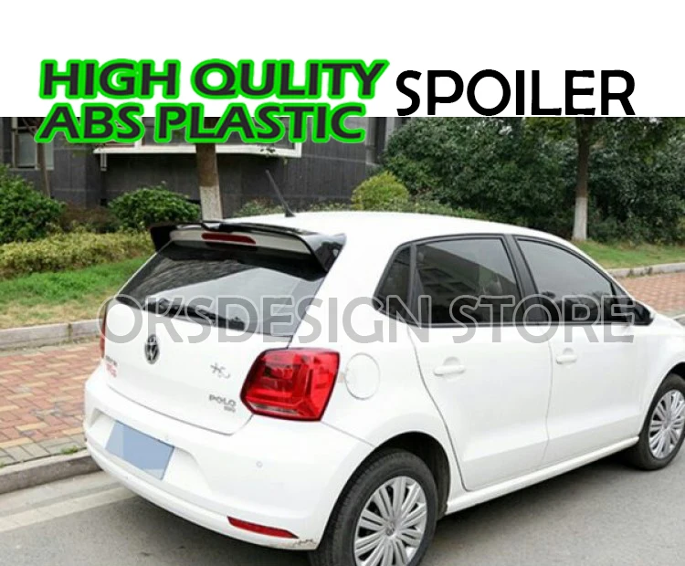 Спойлер Oettinger (АБС пластик) для Volkswagen Polo 6C 6R (2010 2017)|Спойлеры и крылья| |