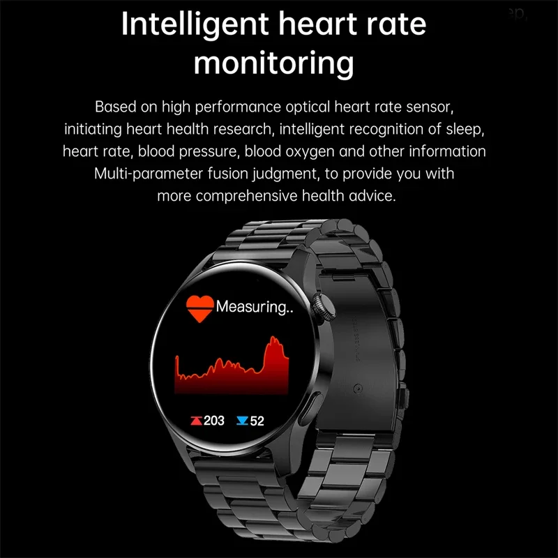 Смарт-часы SMARTWACHT LIGE мужские с поддержкой Bluetooth и сенсорным экраном | Электронные