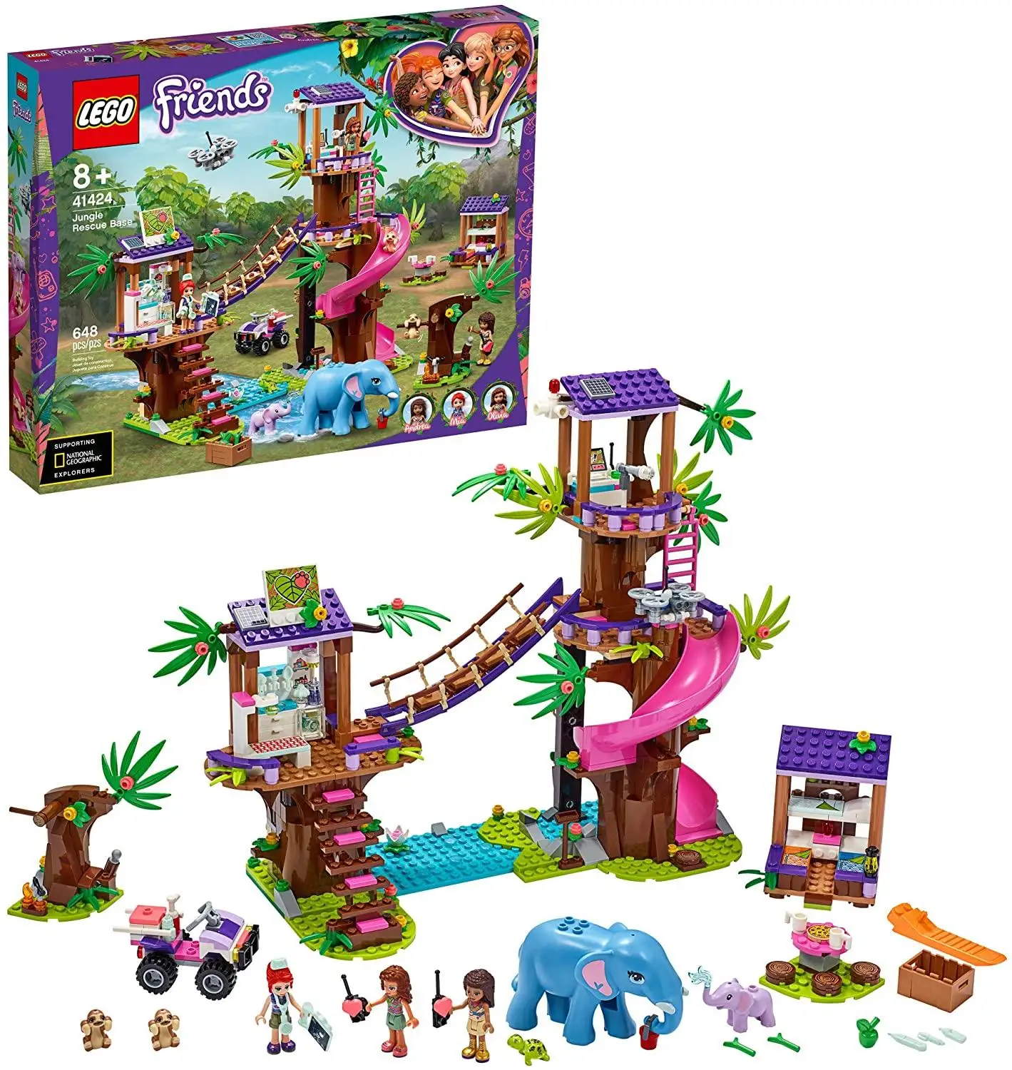 lego friends jungla