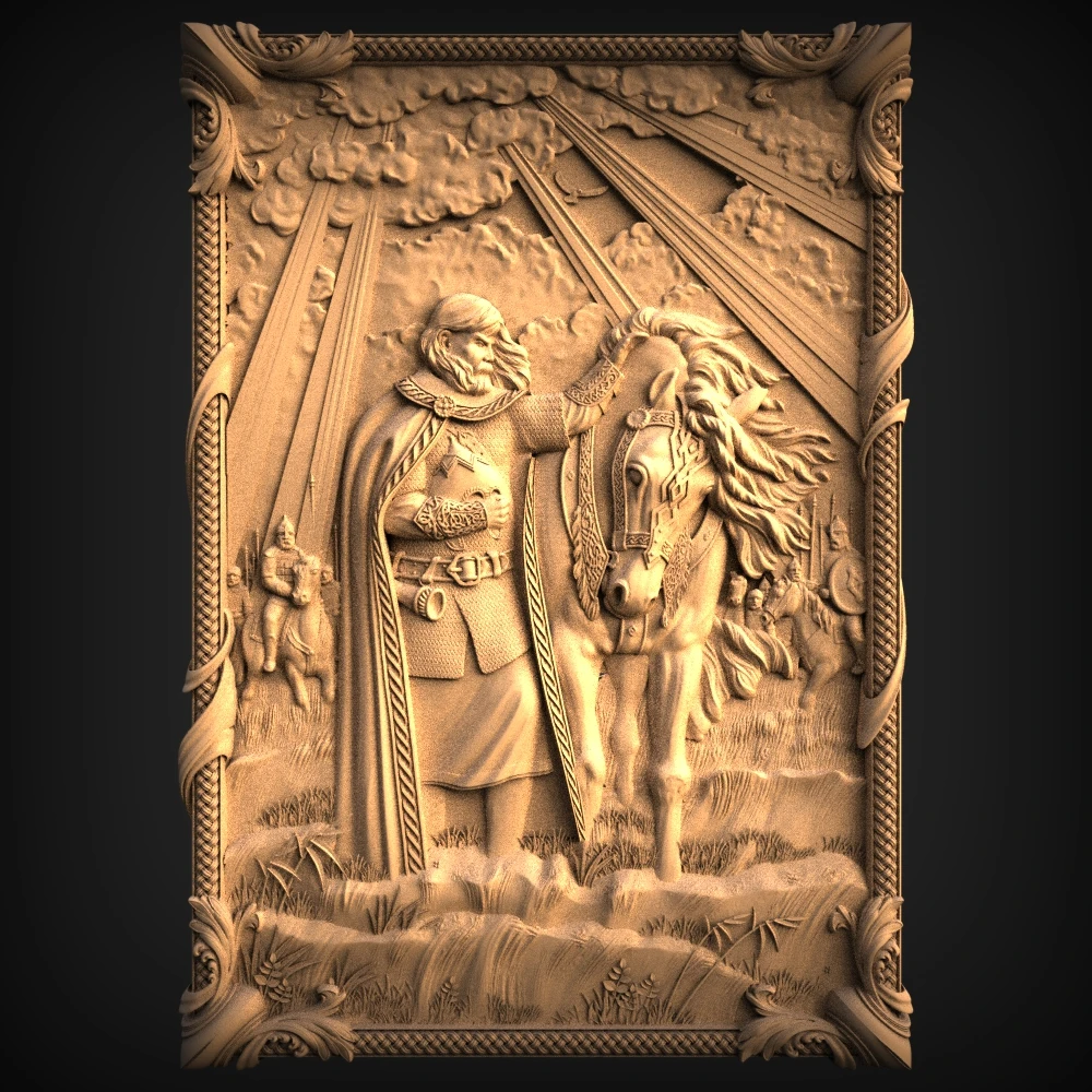 Рельефная модель STL 3D для маршрутизатора с ЧПУ принтер Artcam Aspire Bas Relief формат