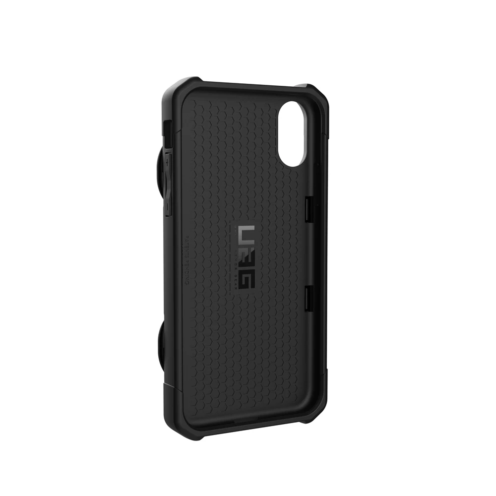 Чехол UAG для iPhone XR серии Trooper противоударный с отделениями кредиток под задней