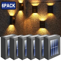outdoor led solar lights up and down luminous garden decor wall lamp waterproof for villa patio fence yard deck