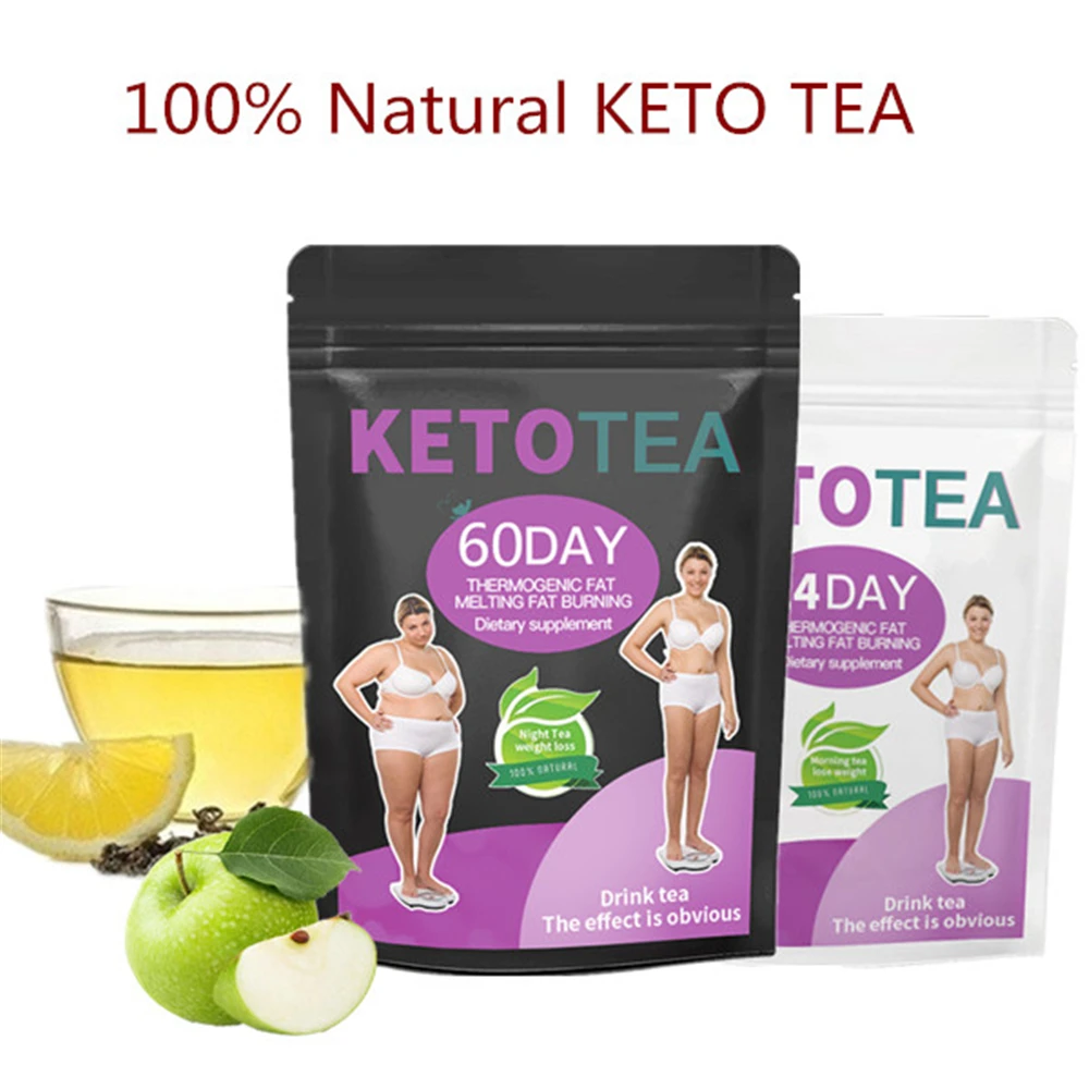 Lukaree Morning and Evening Keto Slimming Supplement Weight Loss Products Detox Remove Grease Scrape oil After Meals Fat Burner