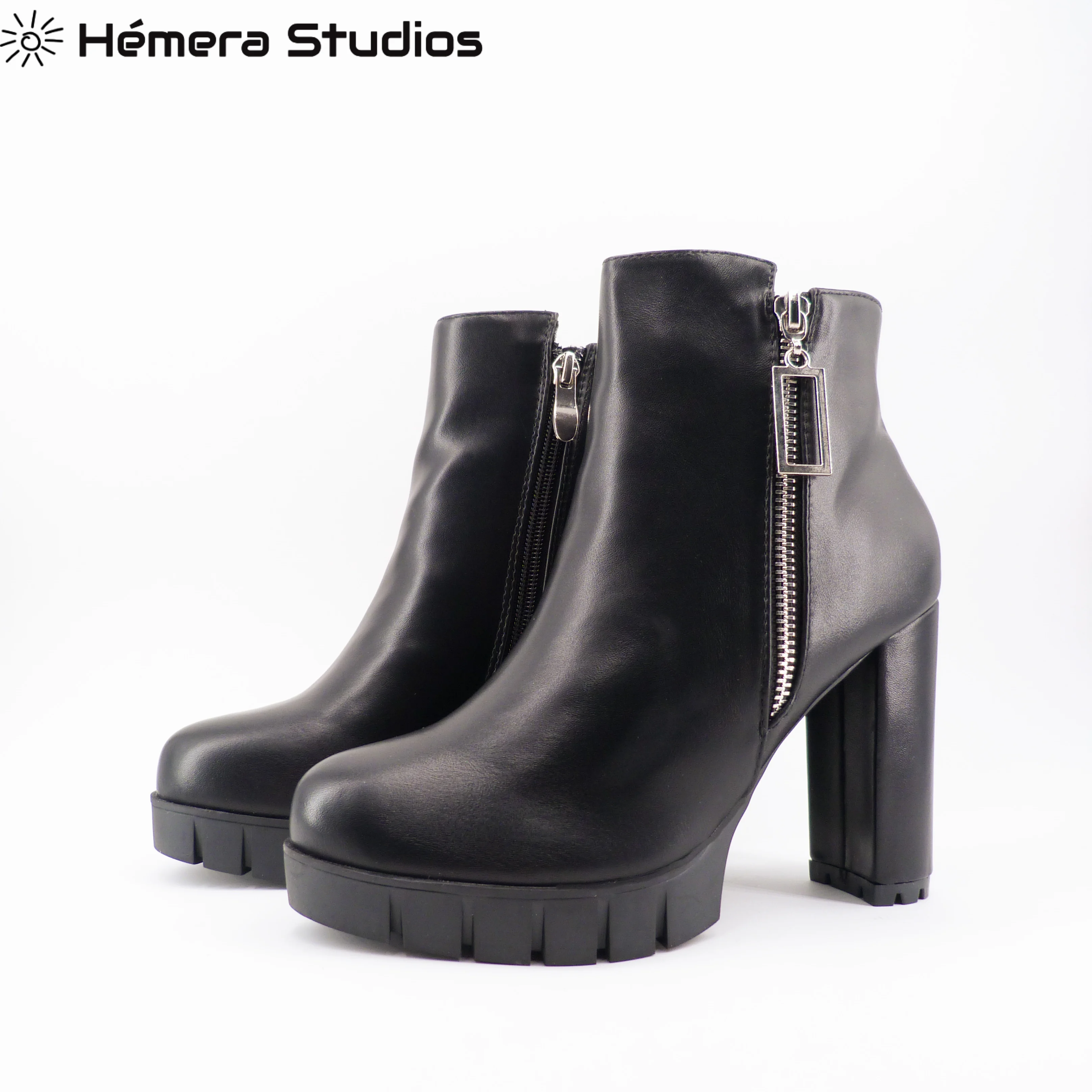 Женские ботильоны на платформе элегантные и удобные широком каблуке 2019 | Обувь