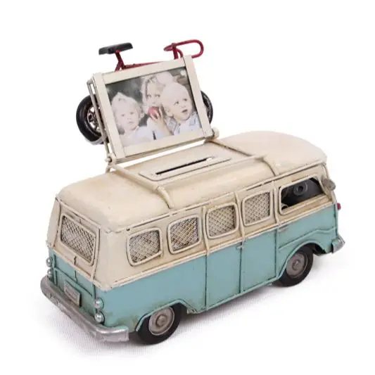 Античный Декор металлический винтажный микроавтобус Ностальгический