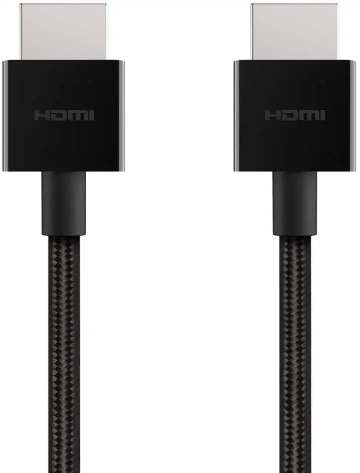Кабель Belkin Ultra HD High Speed 4К/8К HDMI 2.1 (AV10176bt1M BLK) 1м (Black)|Компьютерные кабели и разъемы| |