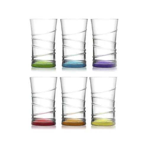 

Lava Cup & Soft Drink Cup 6PCs Glass for water bicchieri vetro Drinking Glas vasos de vidrio waterbottle
