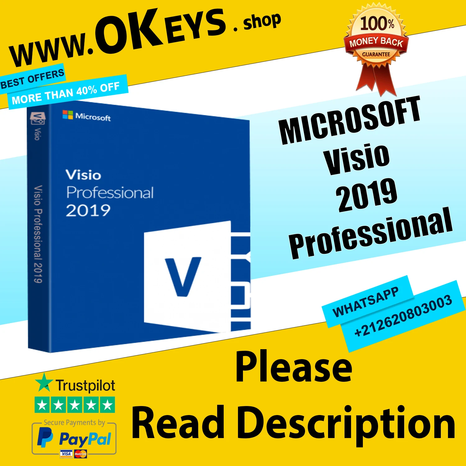 

{Microsoft Visio Pro 2019 product key License digital instant delivery PC ✔}