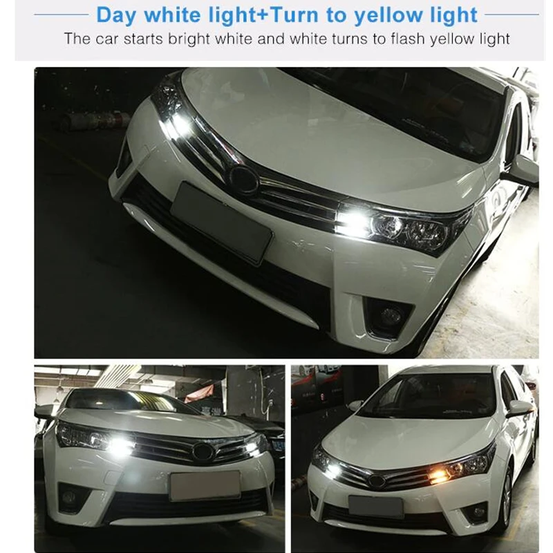 Для Honda Civic FD FA FB FG 2005-2012 2013 2015 2016 автомобильные ДХО дневные ходовые огни с