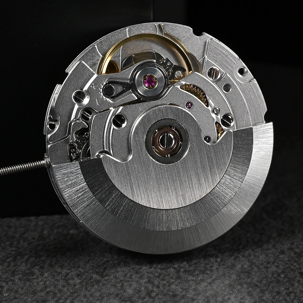 Watch Automatic Mechanical Movement PT5000 3H Self-Wind Movt Replace Accessories White Date Window High Accuracy 28800 VPH Clone |