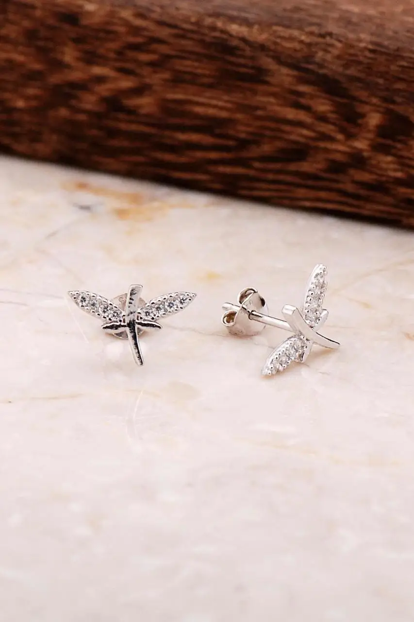 

Dragonfly Silver Earrings 4823 High Quality Hand Made Original Filigree Silver Jewellery Gift for Women