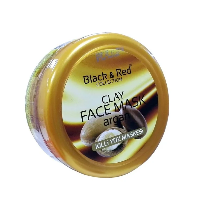 

Black Red Argan Oil Clay Mask Anti Acne Pimple - 400 ml