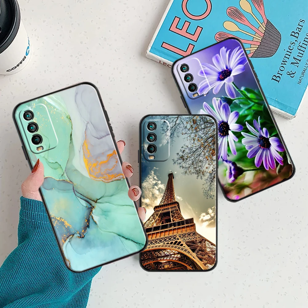 phone case for xiaomi redmi note 9 10 pro max 5g 9t 9 9i 9at 9a 9c silicone shockproof coque soft tpu cat wolf back cover funda free global shipping