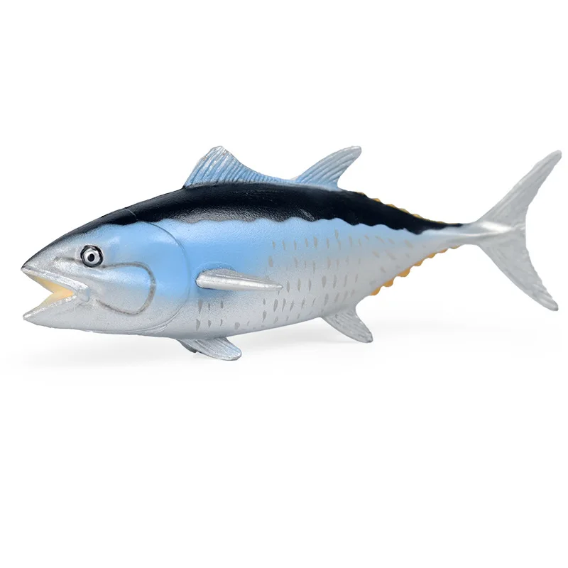 

Children's Early Education Cognitive Simulation Marine Animal Model Toy Solid Static Tuna Tuna Plastic Ornaments