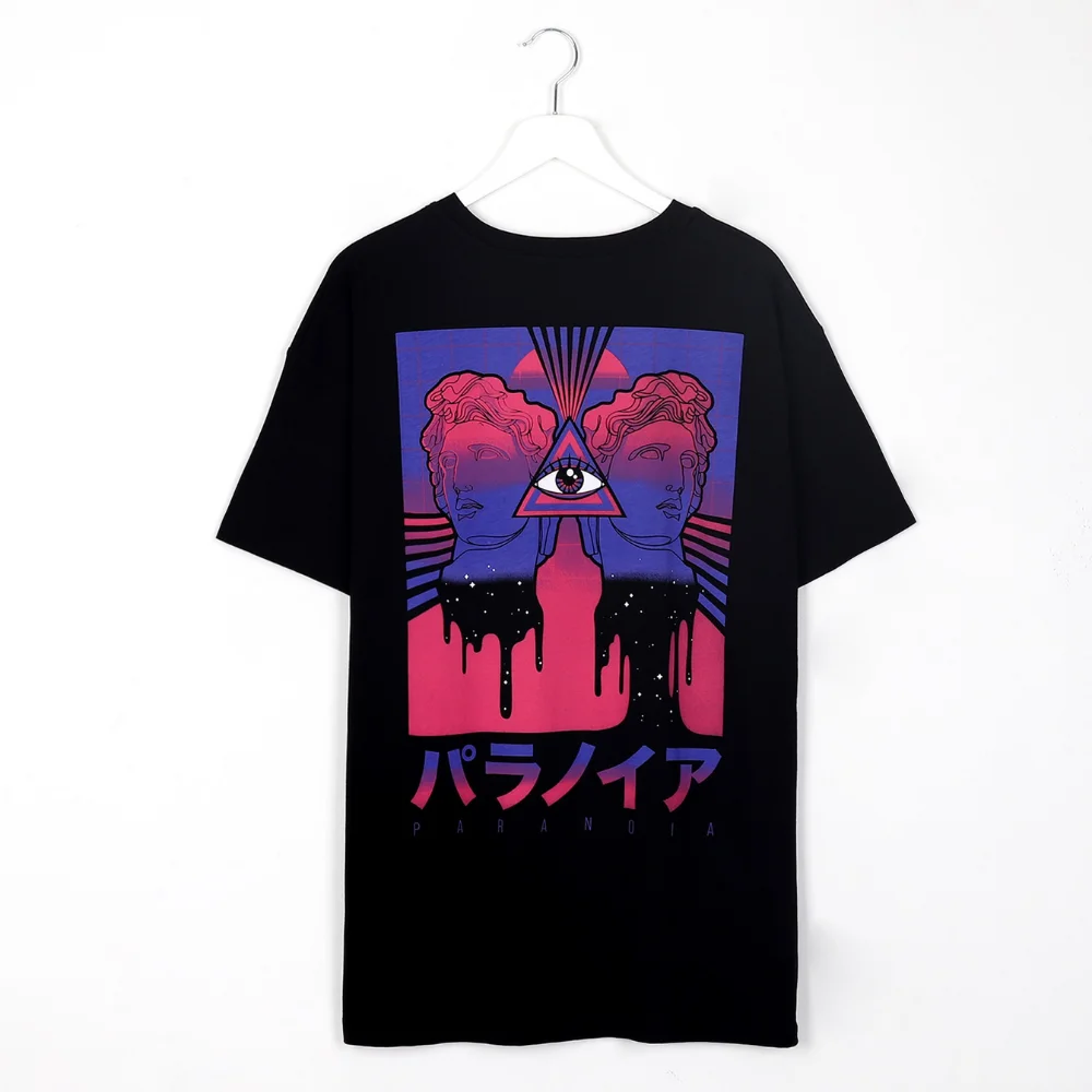 

Paranoia Back Printed Oversize Unisex Tshirt Unisex Oversize T Shirt 2022 Season Summer shakira off white t-shirts graphic t sh