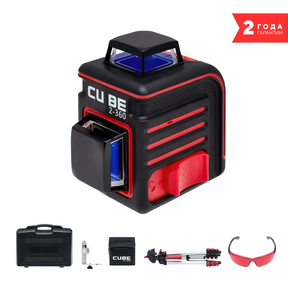 Лазерный уровень ADA CUBE 2-360 ULTIMATE EDITION А00450