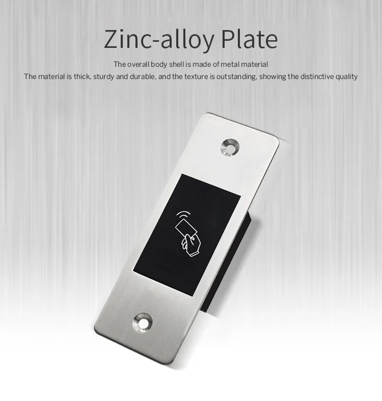 Автономная металлическая Встроенная конструкция с контролем доступа поддержка