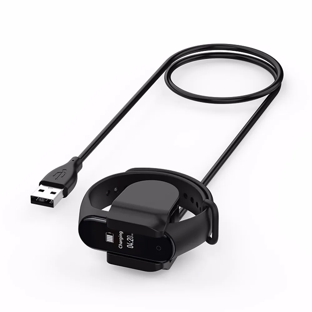 Разборный адаптер для зарядного устройства 13/20/100 см USB кабель зарядки Xiaomi Mi Band 3/4/
