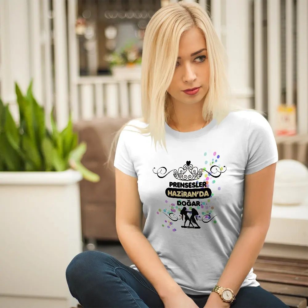 

Персонализированные зодиака Близнецы дизайн белые женские T-Shirt-1
