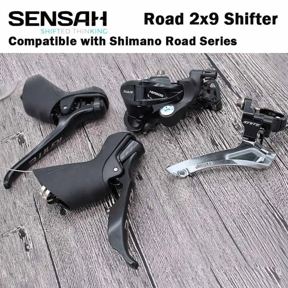 SENSAH IGNITE дорожный велосипед переключатель 2x9 скоростной тормозной рычаг Shimano