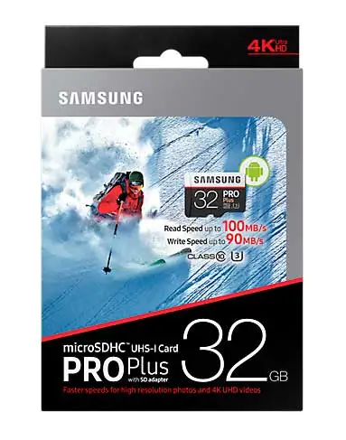 Карта памяти Samsung microSDHC PRO Plus 32Gb UHS 3 90 100MBs|USB флэш-накопители| |