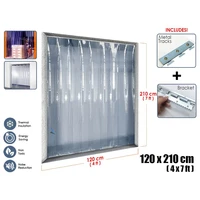 arrowzoom 0 5 mm thick clear room warehouse door freezer plastic thermal insulation pvc strip curtain kk1173 kk1181