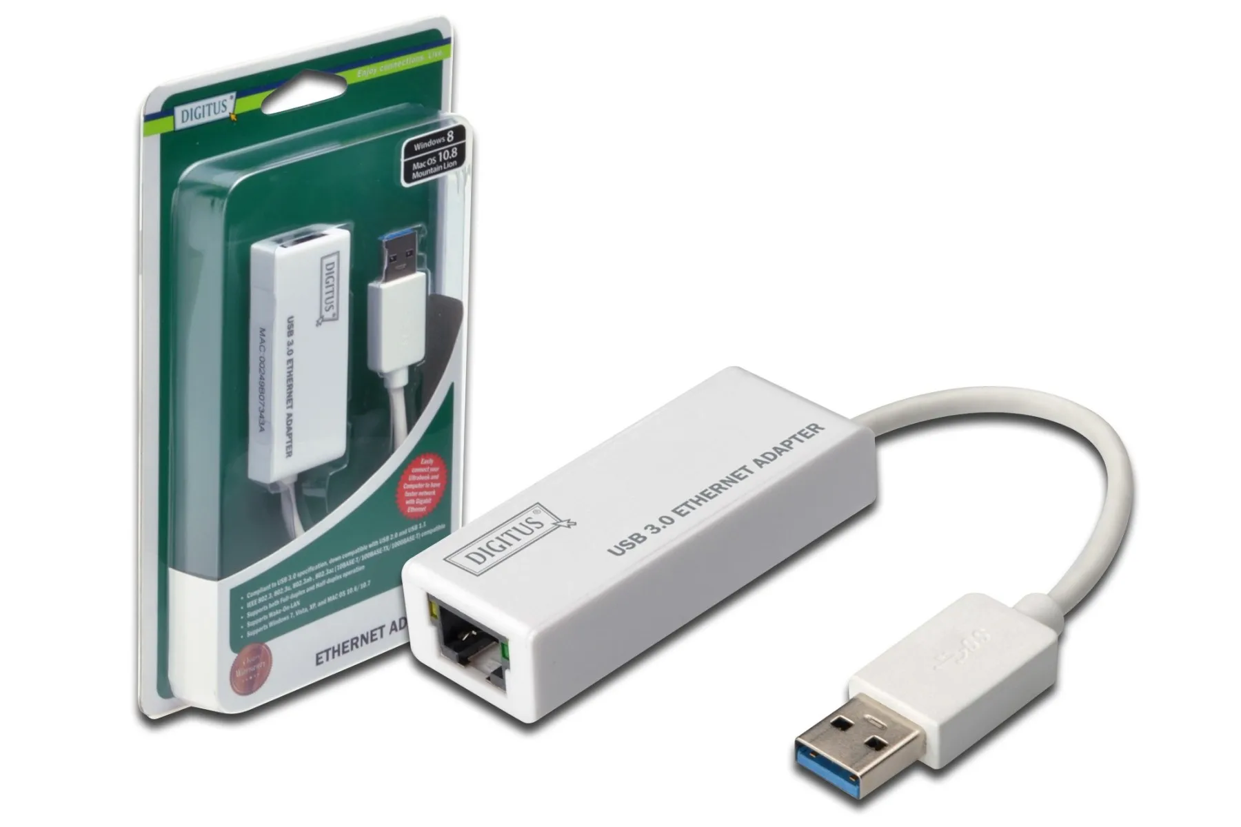 Конвертер USB 3 0 в UTP RJ45 Gigabit 10/100/1000 |