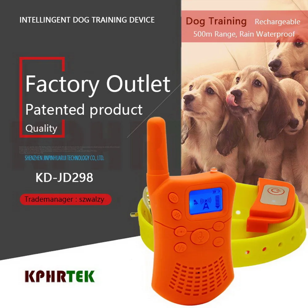 Интеллектуальное устройство для дрессировки собак KPHRTEK Walkie talkie с функцией