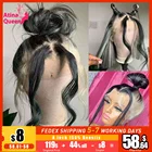 Парик женский прямой из 613 натуральных волос, естественный цвет