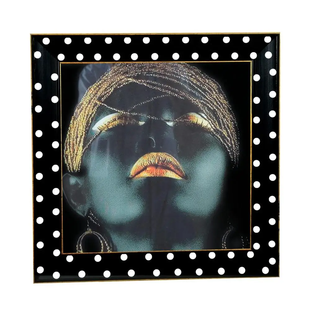 

Canvas Print Black Queen with Frame Framed 51 * 51 cm