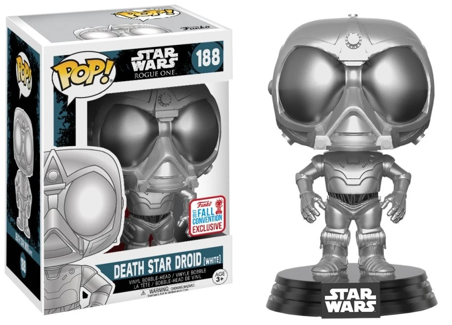 14876 FUNKO POP! Rogue One Death Star Droid NYCC2017 Звездные войны оригинал для мальчиков девочек