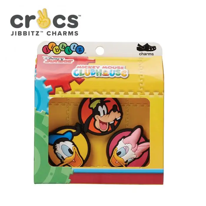 CROCS Jibbitz Mickey Friends 3 pack|Украшения для обуви| |