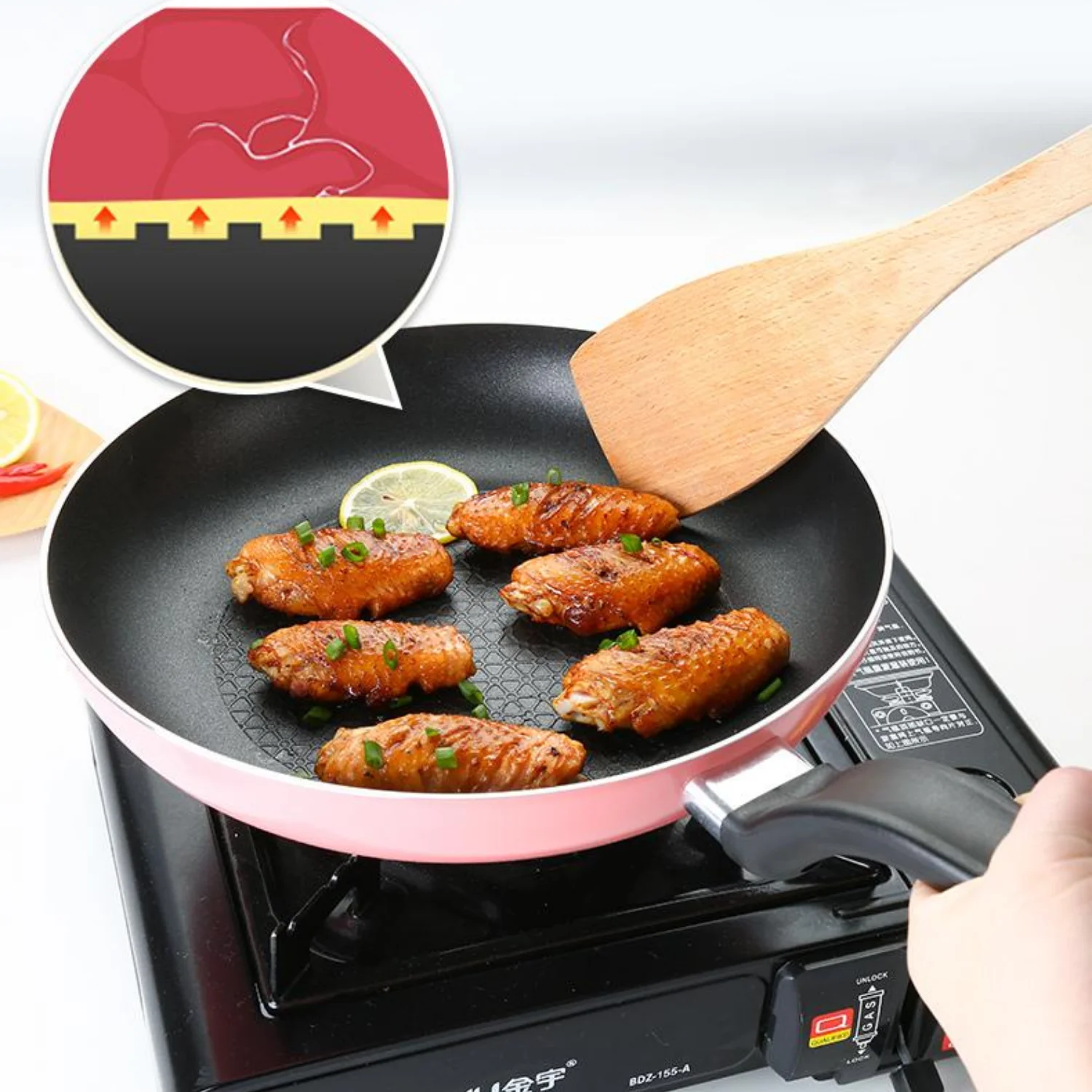 Антипригарная сковорода COOKER KING для сковороды яиц подходит всех печей